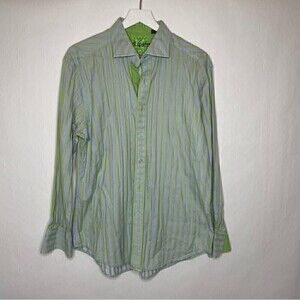 Robert Graham Men's Striped Button Down Long Sleeve Shirt